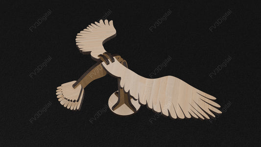 Floating Bird Laser Cut Files – A Fun and Educational Balancing Toy Project