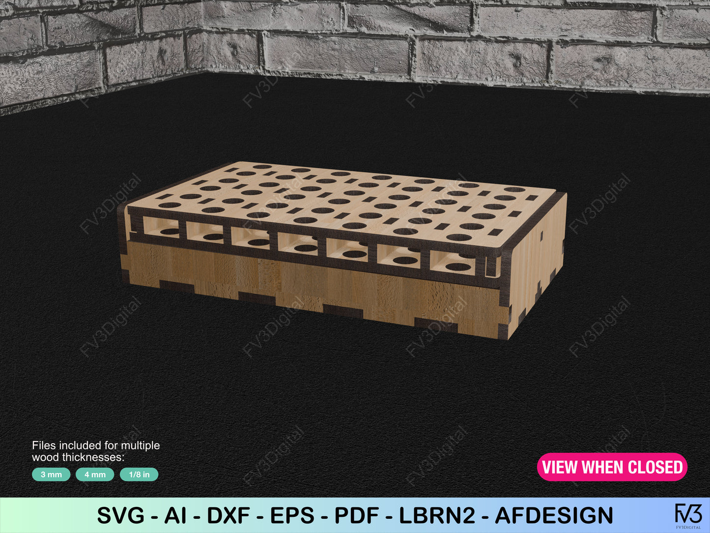 Build Your Own Four-in-a-Row | Laser Cut Files for a Classic Board Game