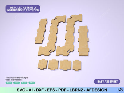 Periscope Laser Cut Files – DIY Optical STEM Project | Educational Reflection Science Model