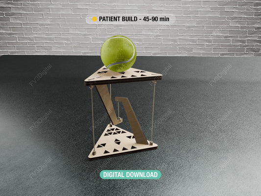 Floating Tensegrity Table | Laser Cut Files for an Impossible Illusion | DIY Project