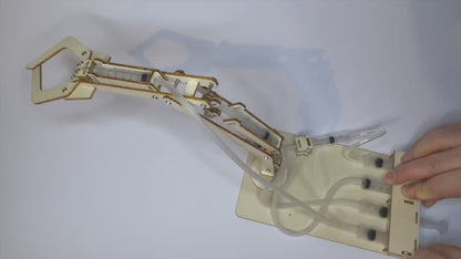 Hydraulic Robotic Arm – Working STEM Model | Laser Cut Files